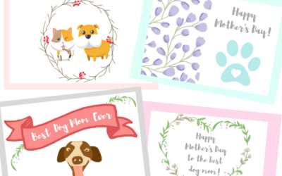 Printable Mother’s Day Cards for Dog Moms