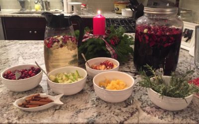 For Dog Moms: Easy Holiday Sangria Bar