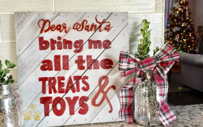 Dear Santa Sign DIY + FREE Printable