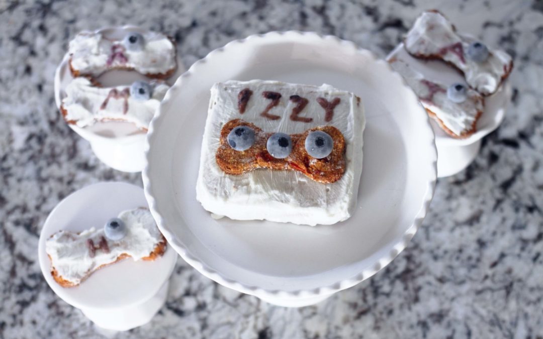Sweet Potato Birthday Cake for Dogs